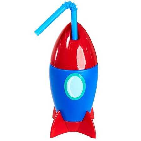 BIRTHDAY EXPRESS Birthday Express 257792 Rocket to Space Molded Favor Cup - 16 Count 257792